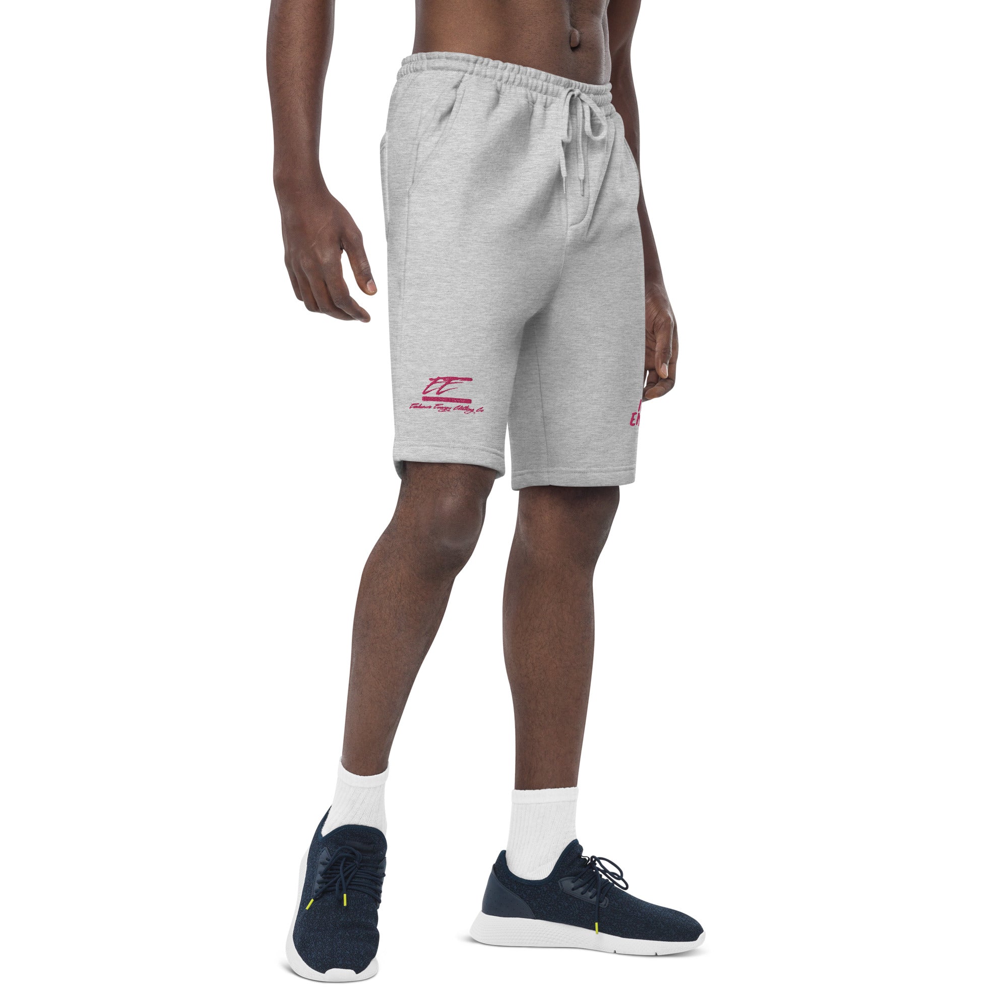 Classic Men's Fleece Shorts [Embroidered]