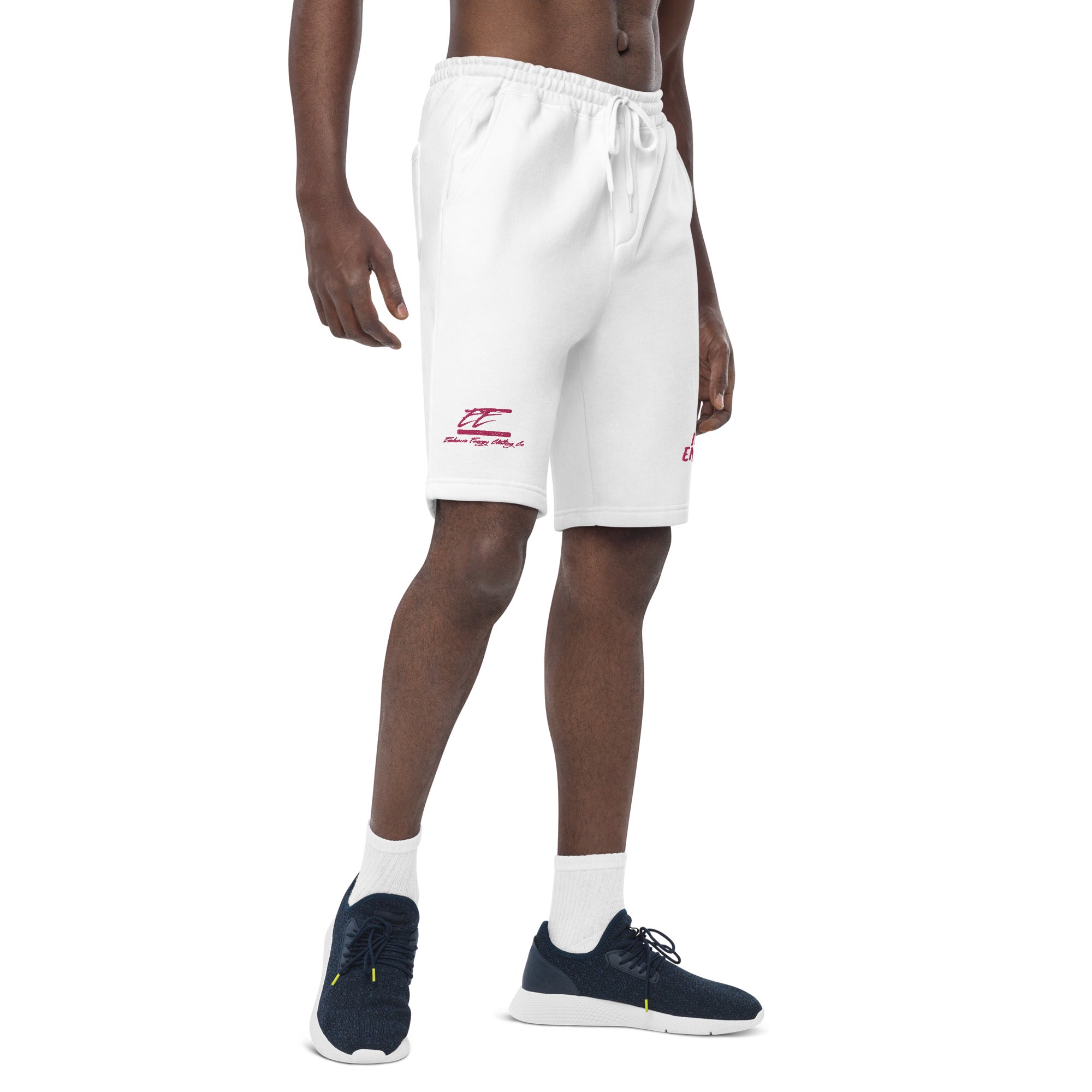 Classic Men's Fleece Shorts [Embroidered]