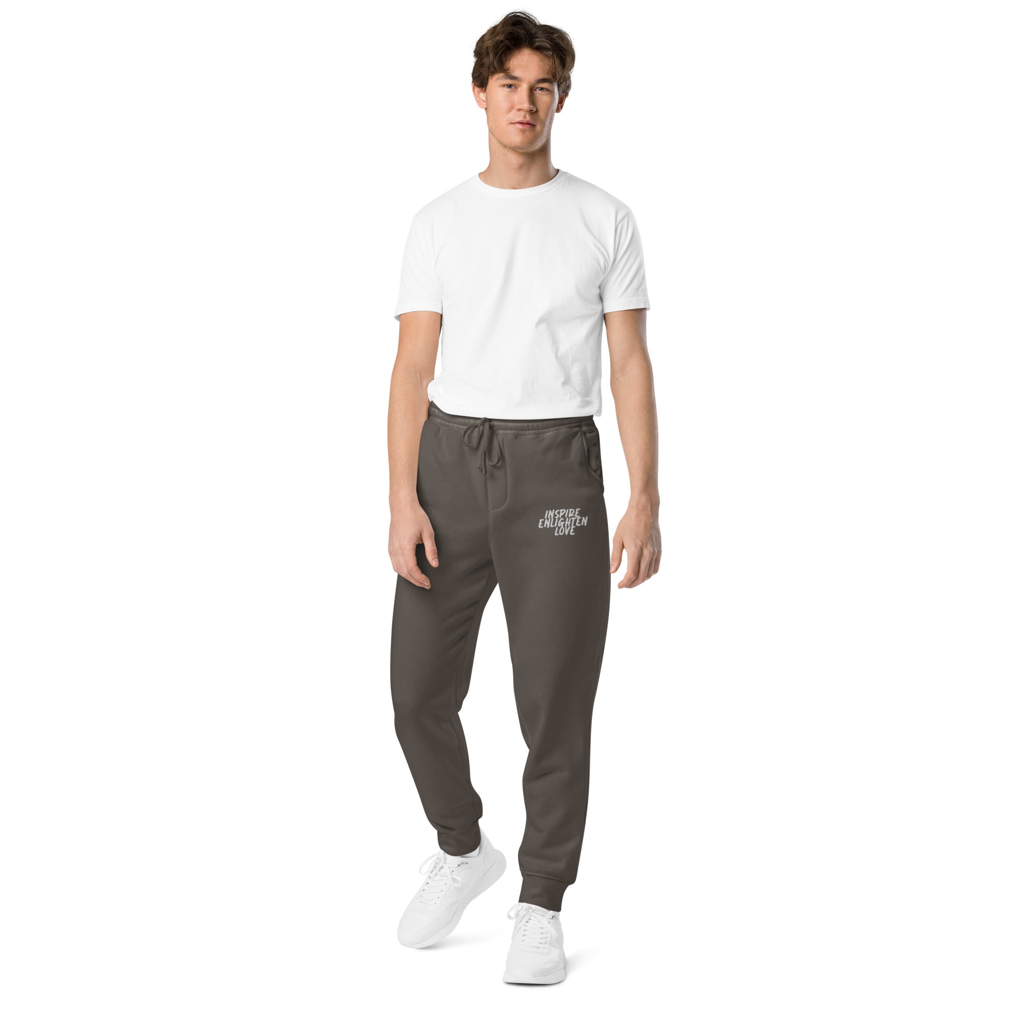 "Soul Harmony" Unisex Pigment-Dyed [Embroidered] Sweatpants