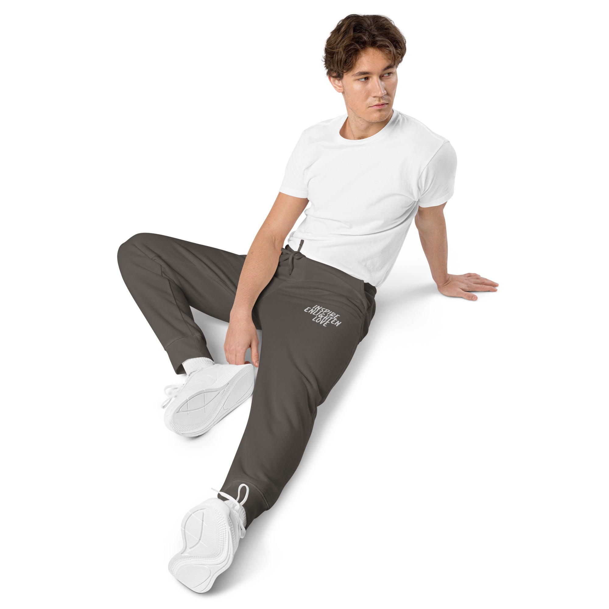 "Soul Harmony" Unisex Pigment-Dyed [Embroidered] Sweatpants