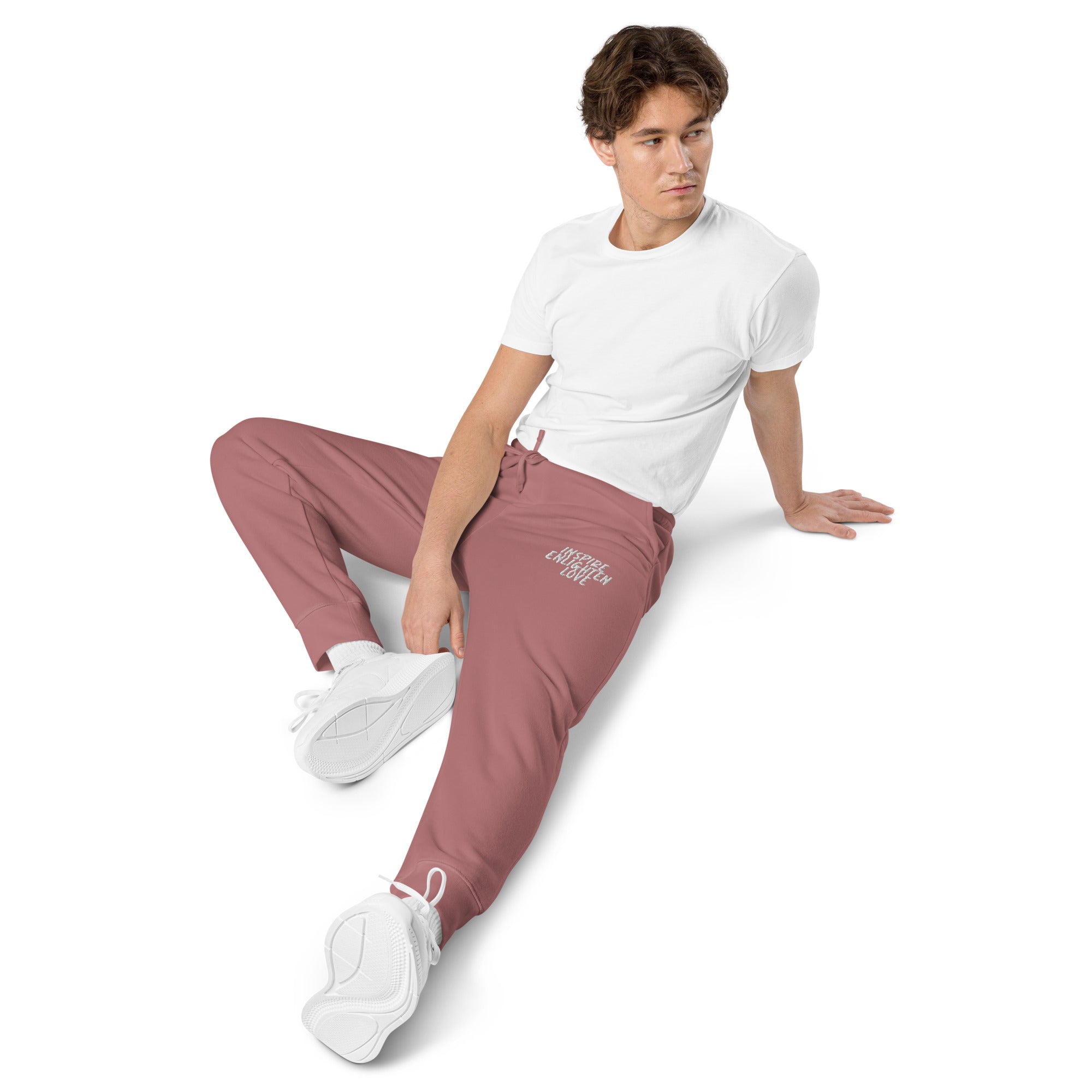 "Soul Harmony" Unisex Pigment-Dyed [Embroidered] Sweatpants