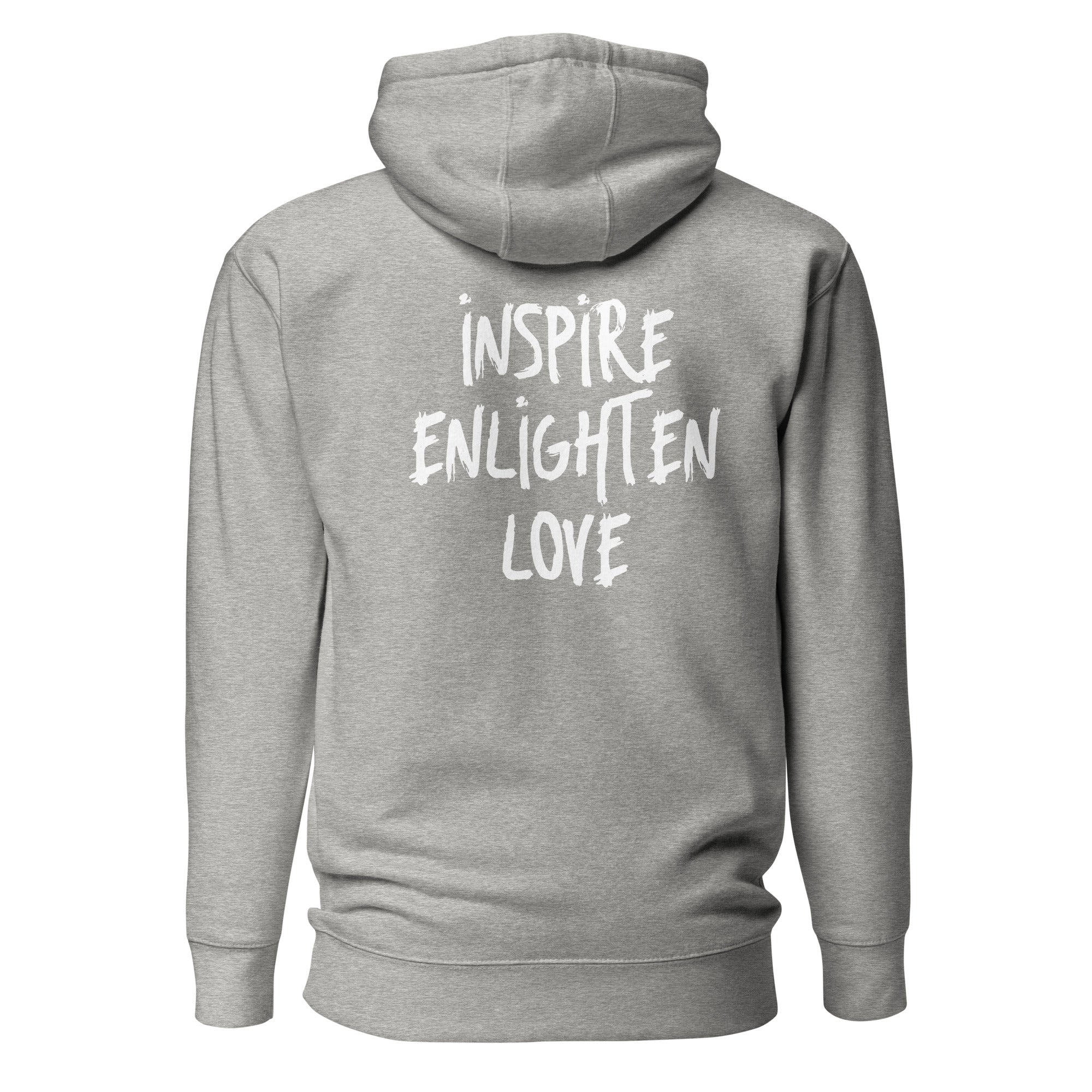 'Inspire Enlighten Love' Unisex Hoodie