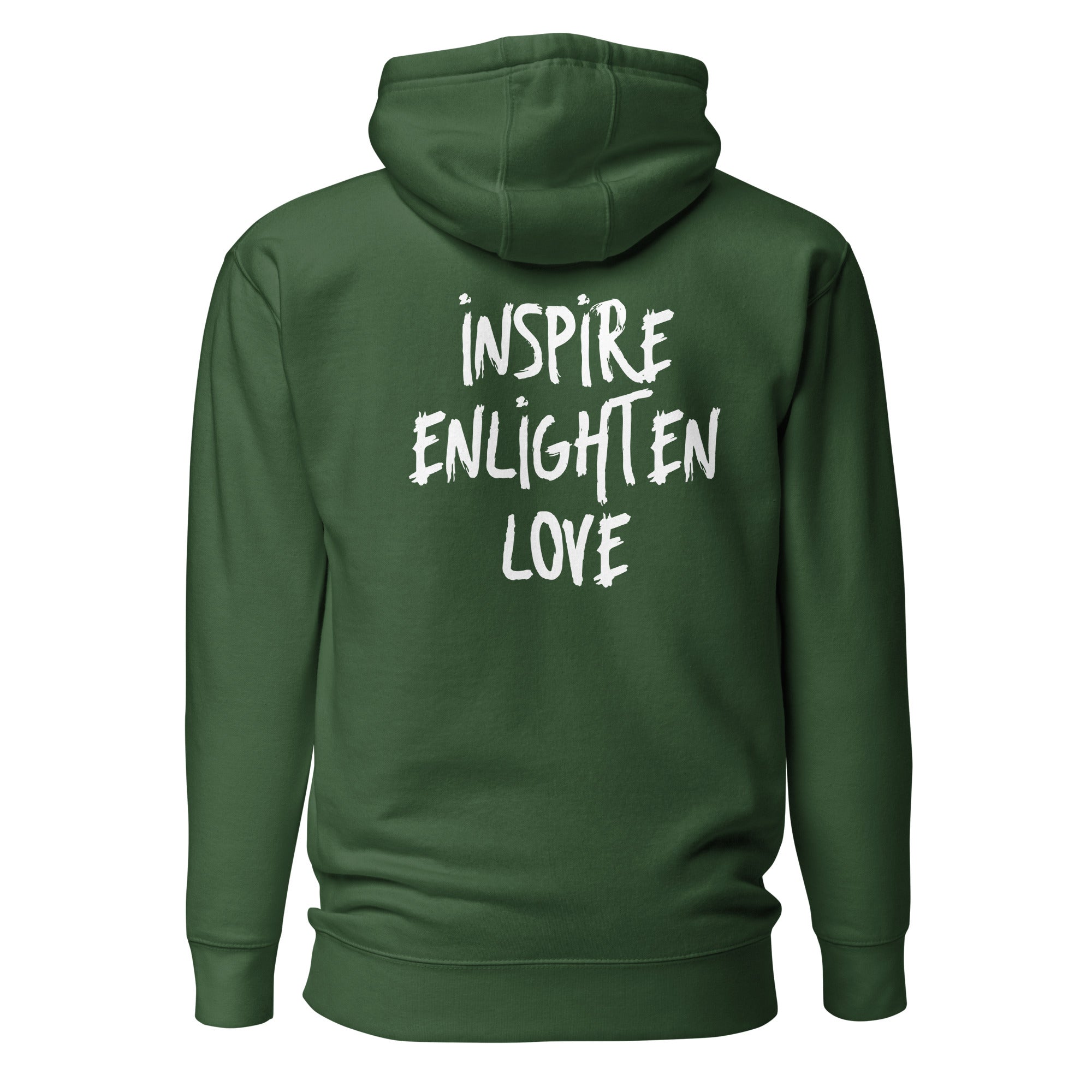 'Inspire Enlighten Love' Unisex Hoodie